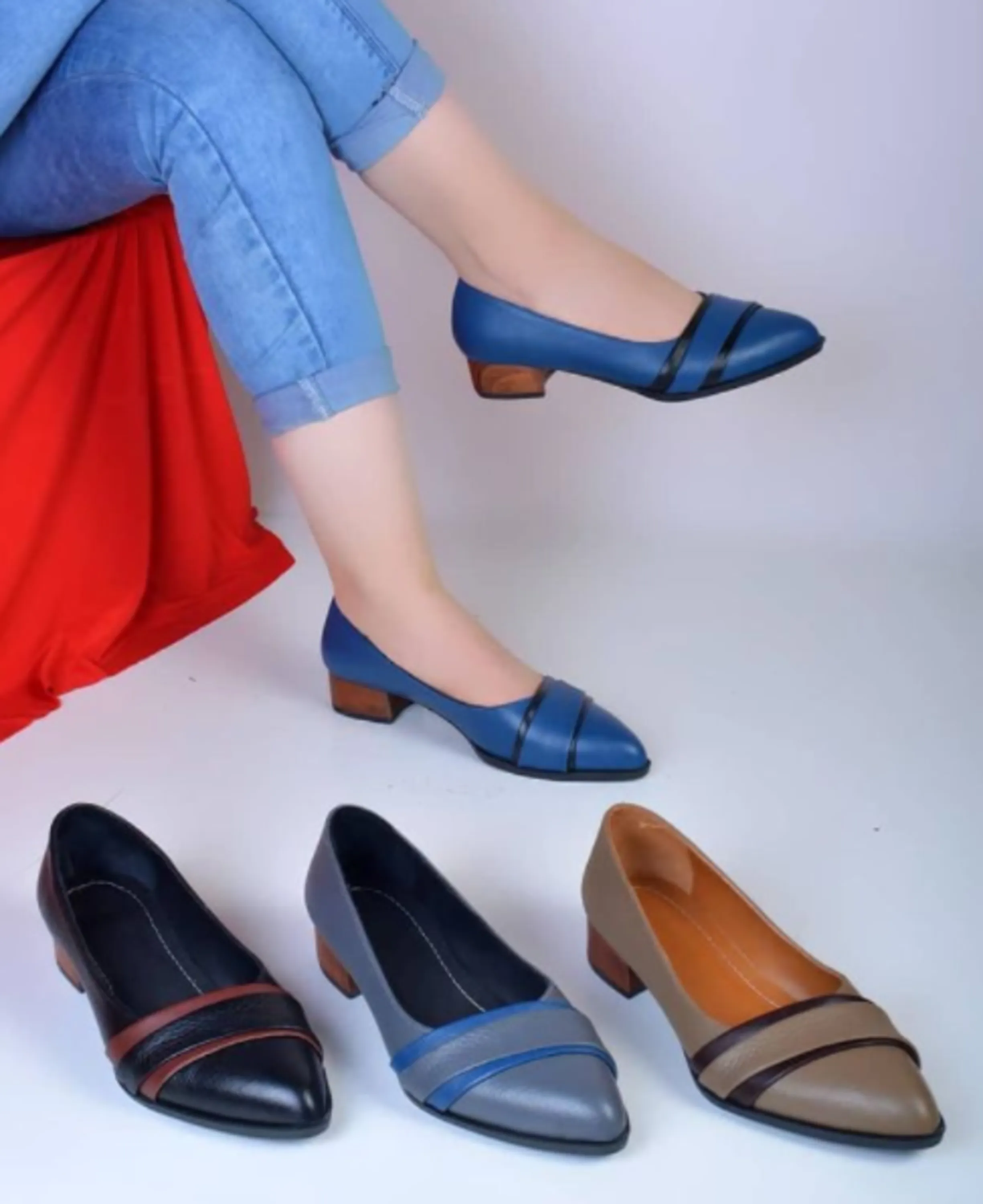 کفش  چرم زنانه مدل آریسا کفش  چرم زنانه مدل آریسا